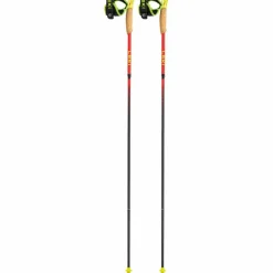 LEKI Stöcke|Stöcke<· Ultratrail FX.One Superlite bright red-neonyellow-naturalcarbon