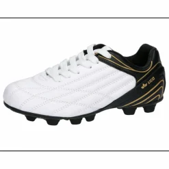 LICO Fußballschuhe<· Fußballschuh weiss/schwarz/gold
