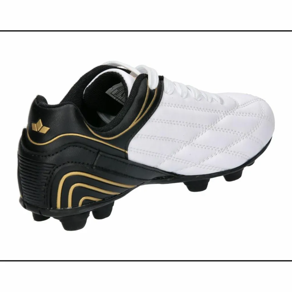 LICO Fußballschuhe<· Fußballschuh weiss/schwarz/gold
