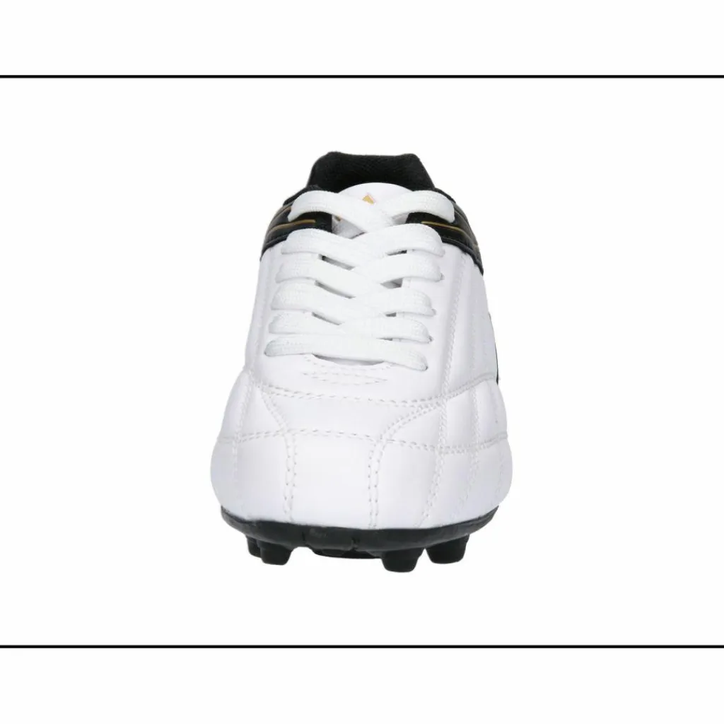 LICO Fußballschuhe<· Fußballschuh weiss/schwarz/gold