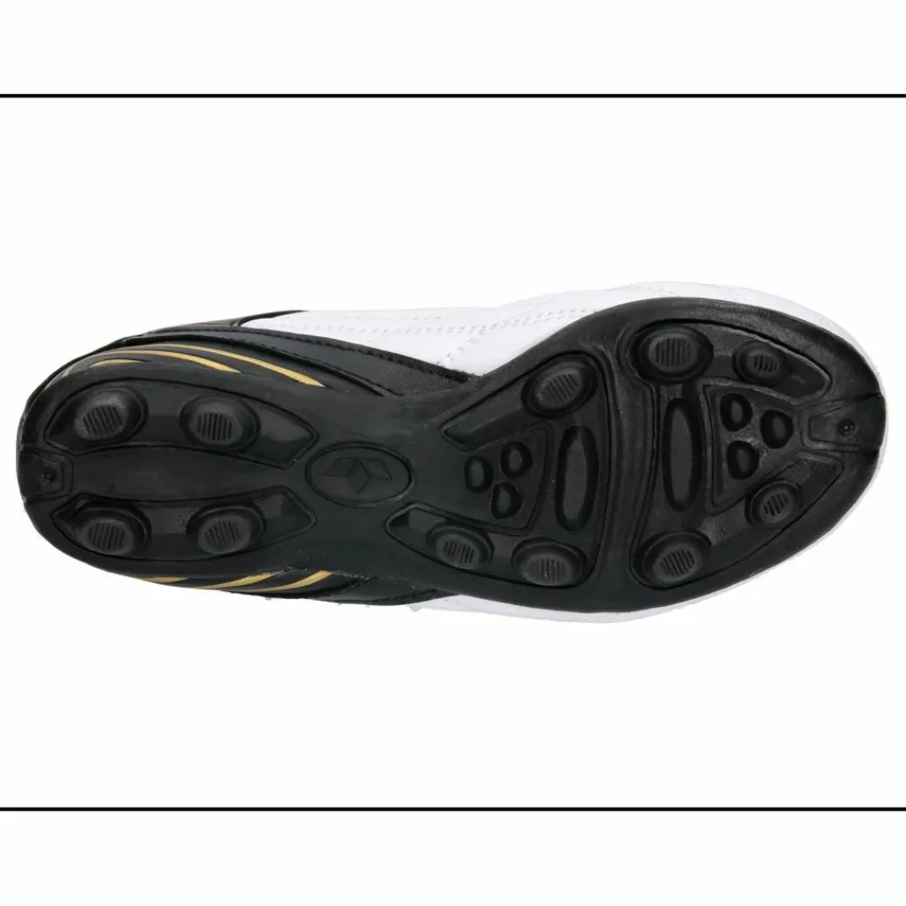 LICO Fußballschuhe<· Fußballschuh weiss/schwarz/gold