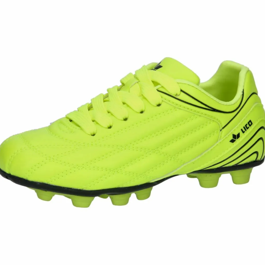 LICO Fußballschuhe<· Fußballschuh lemon/schwarz
