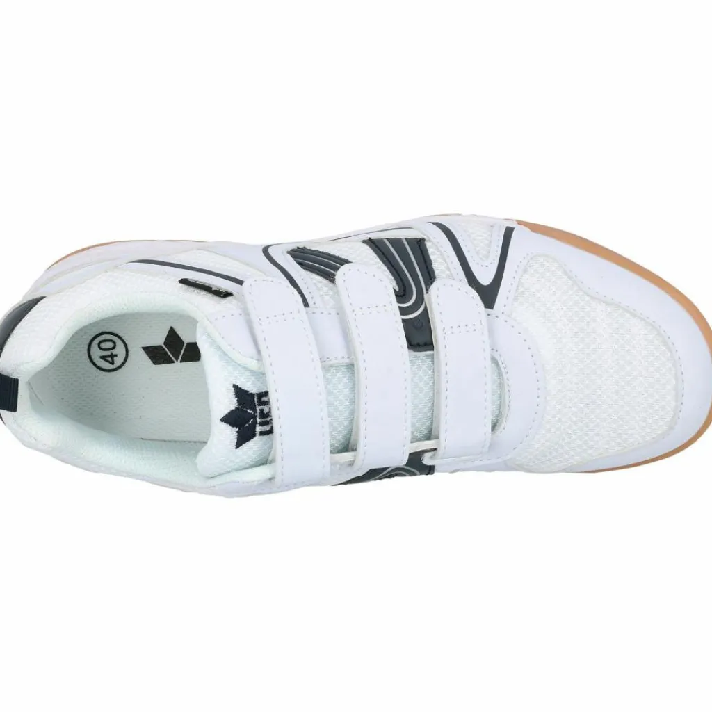 LICO Hallenschuhe|Fitnessschuhe<· Hallenschuh weiss/marine