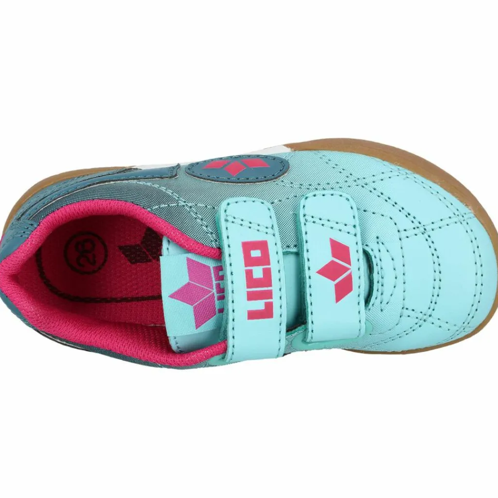 LICO Laufen|Laufschuhe<· Hallenschuh türkis/pink