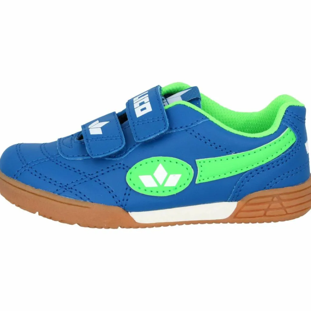 LICO Laufen|Laufschuhe<· Hallenschuh marine/lemon/weiss