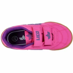 LICO Laufen|Laufschuhe<· Indoorschuh pink/lila/weiss