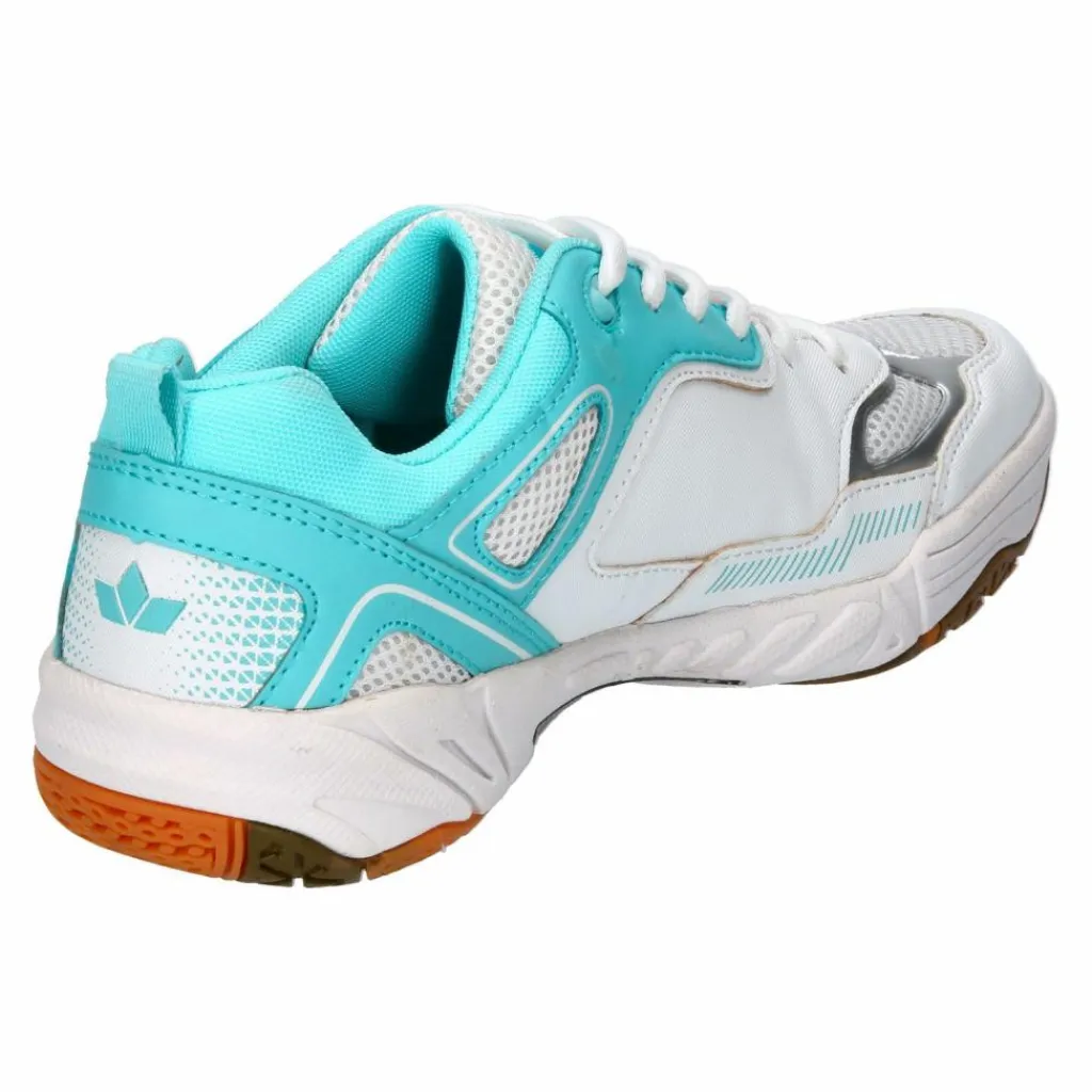 LICO Hallenschuhe|Fitnessschuhe<· Indoorschuh weiss/türkis