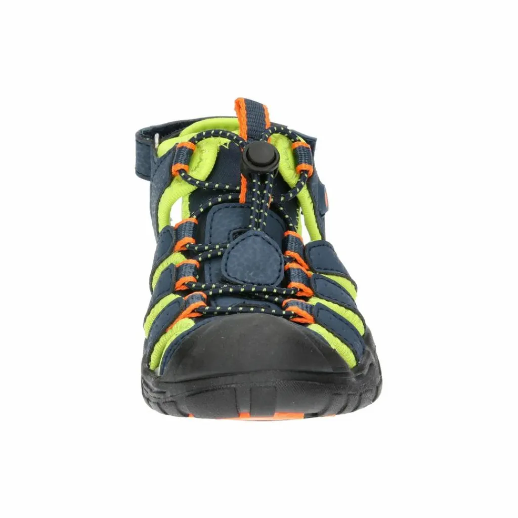 LICO Wanderschuhe<· Sandale marine/lemon/orange