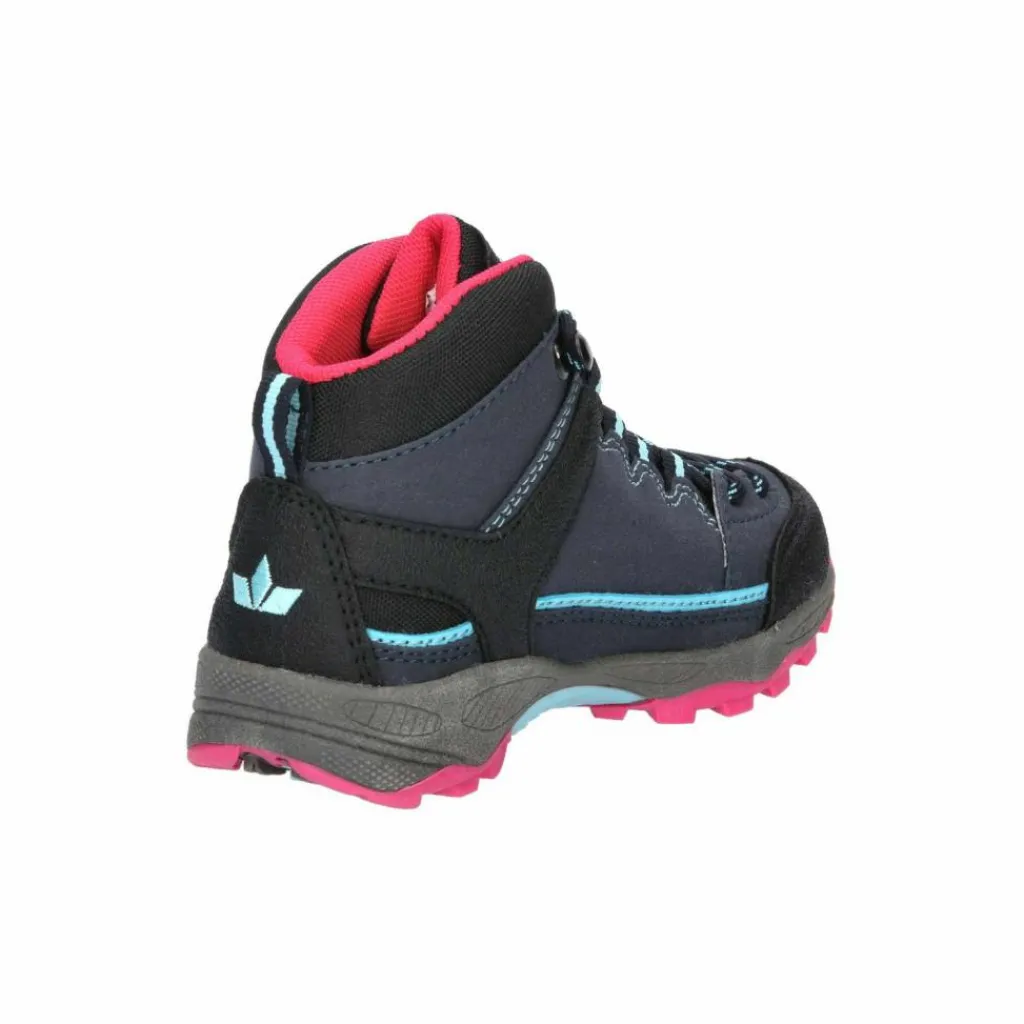 LICO Wanderschuhe<· Wanderstiefel marine/pink/türkis