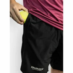 liiteGuard Tennis|Tennis<· GLU-TECH COURT 2IN1 SHORTS schwarz