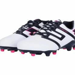 Lotto Fußballschuhe<· Maestro 1E6 All White / Navy Blue