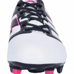 Lotto Fußballschuhe<· Maestro 1E6 All White / Navy Blue