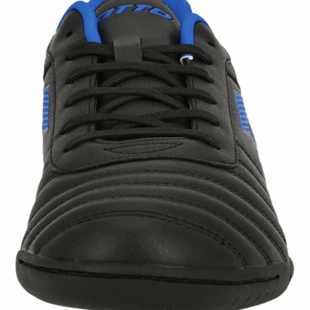 Lotto Fußballschuhe|Hallenschuhe<· Milano 700 2CA All Black/Pacific Blue