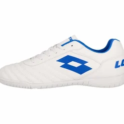 Lotto Hallenschuhe|Hallenschuhe<· Milano 700 1X5 All White/Pacific Blue