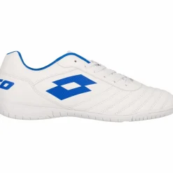 Lotto Hallenschuhe|Hallenschuhe<· Milano 700 1X5 All White/Pacific Blue