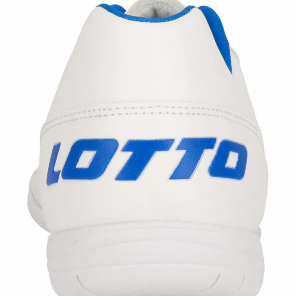 Lotto Hallenschuhe|Hallenschuhe<· Milano 700 1X5 All White/Pacific Blue