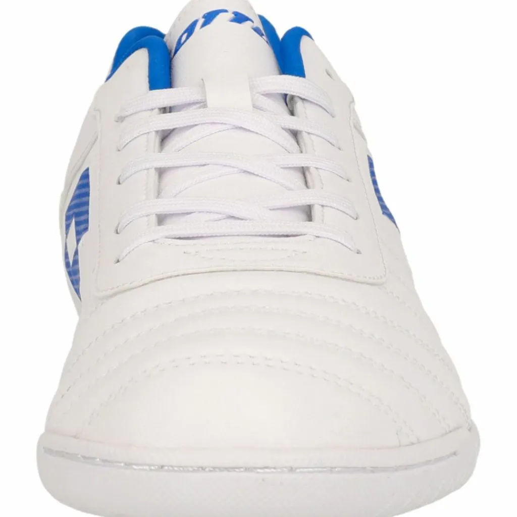 Lotto Hallenschuhe|Hallenschuhe<· Milano 700 1X5 All White/Pacific Blue