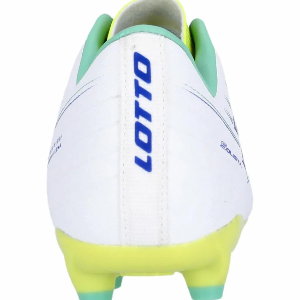 Lotto Fußball|Fußballschuhe<· Solista BPB All White/Surf The Web/Sunny Lime