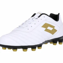 Lotto Fußballschuhe|Fußball<· Stadio 700 AGM 6WX All White/Light Platino