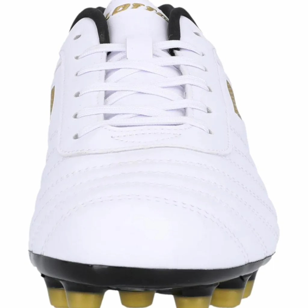 Lotto Fußballschuhe|Fußball<· Stadio 700 AGM 6WX All White/Light Platino