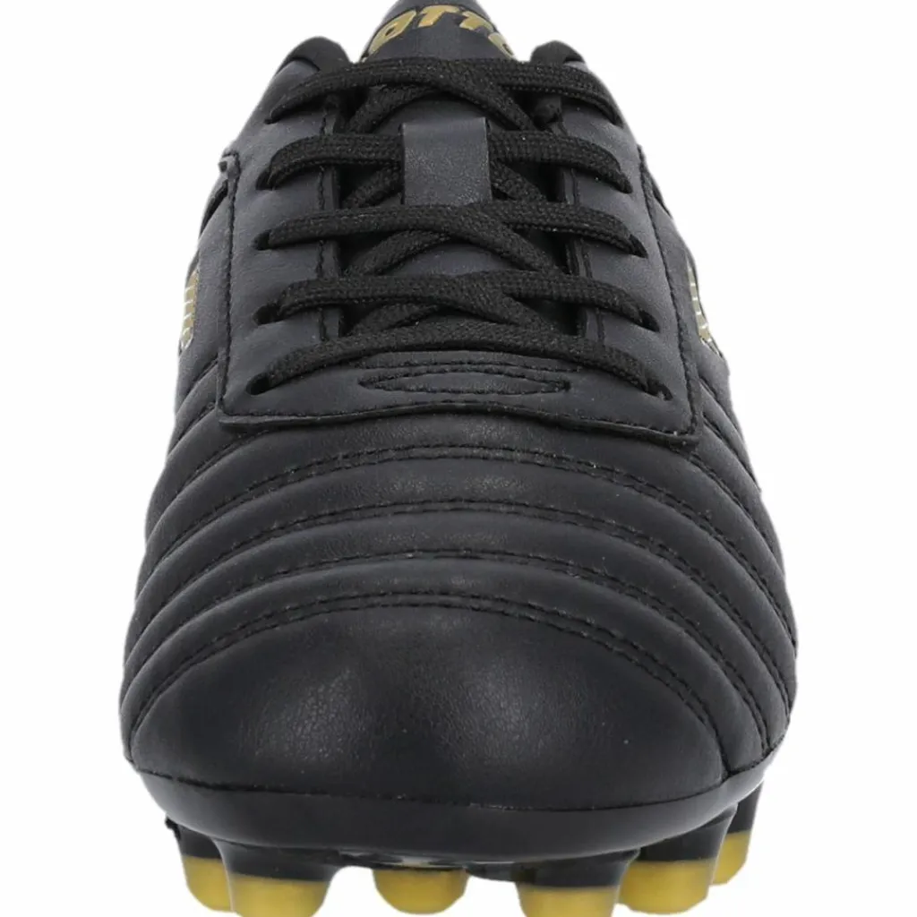 Lotto Fußball|Fußballschuhe<· Stadio 700 AGM JR 1UQ All Black/Light Platino