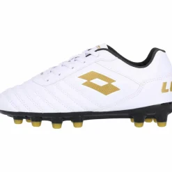 Lotto Fußballschuhe<· Stadio 700 AGM JR 6WX All White/Light Platino
