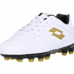Lotto Fußballschuhe<· Stadio 700 AGM JR 6WX All White/Light Platino