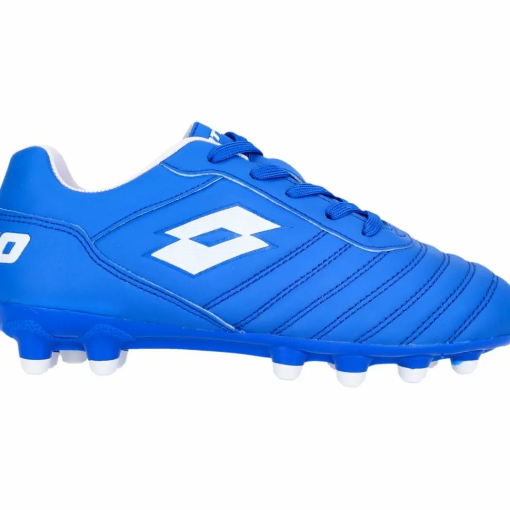 Lotto Fußballschuhe<· Stadio 700 AGM JR 7JV Pacific Blue/All White