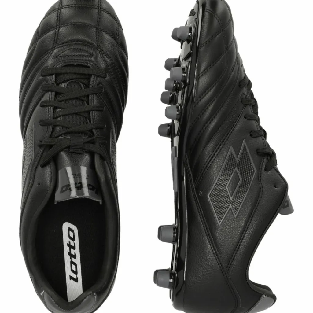 Lotto Fußballschuhe<· Stadio 300 III 2AF All Black/Asphalt