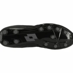 Lotto Fußballschuhe<· Stadio 300 III 2AF All Black/Asphalt