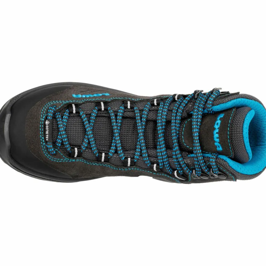 Lowa Wandern|Wanderschuhe<· GTX CADIN GTX MID anthrazit-türkis