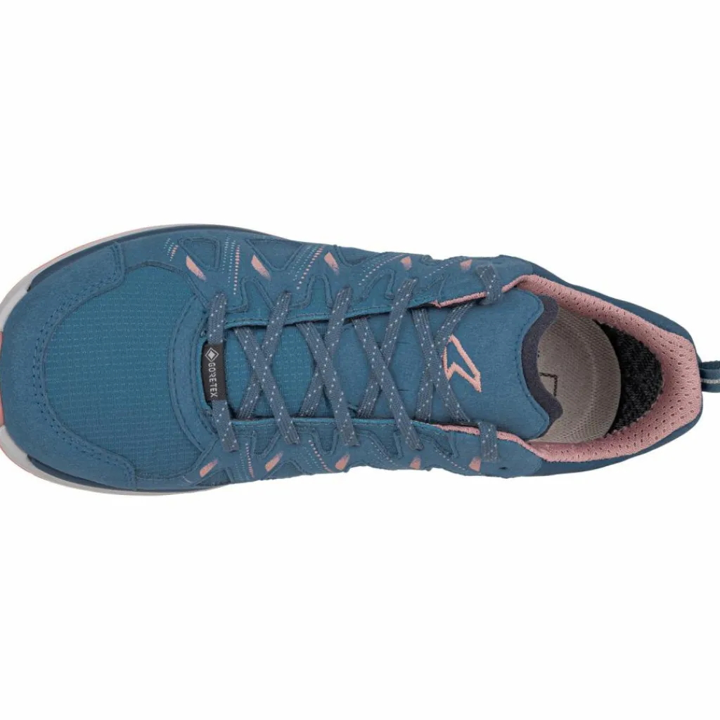 Lowa Wandern|Wandern<· GTX INNOX EVO II stahlblau-altrosa