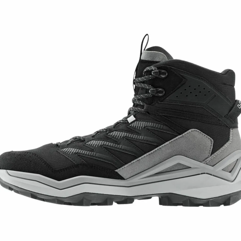 Lowa Wanderschuhe<· GTX MADDOX PRO MID schwarz-grau