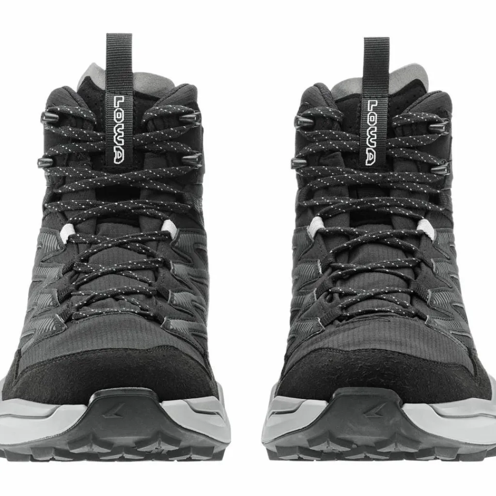 Lowa Wanderschuhe<· GTX MADDOX PRO MID schwarz-grau