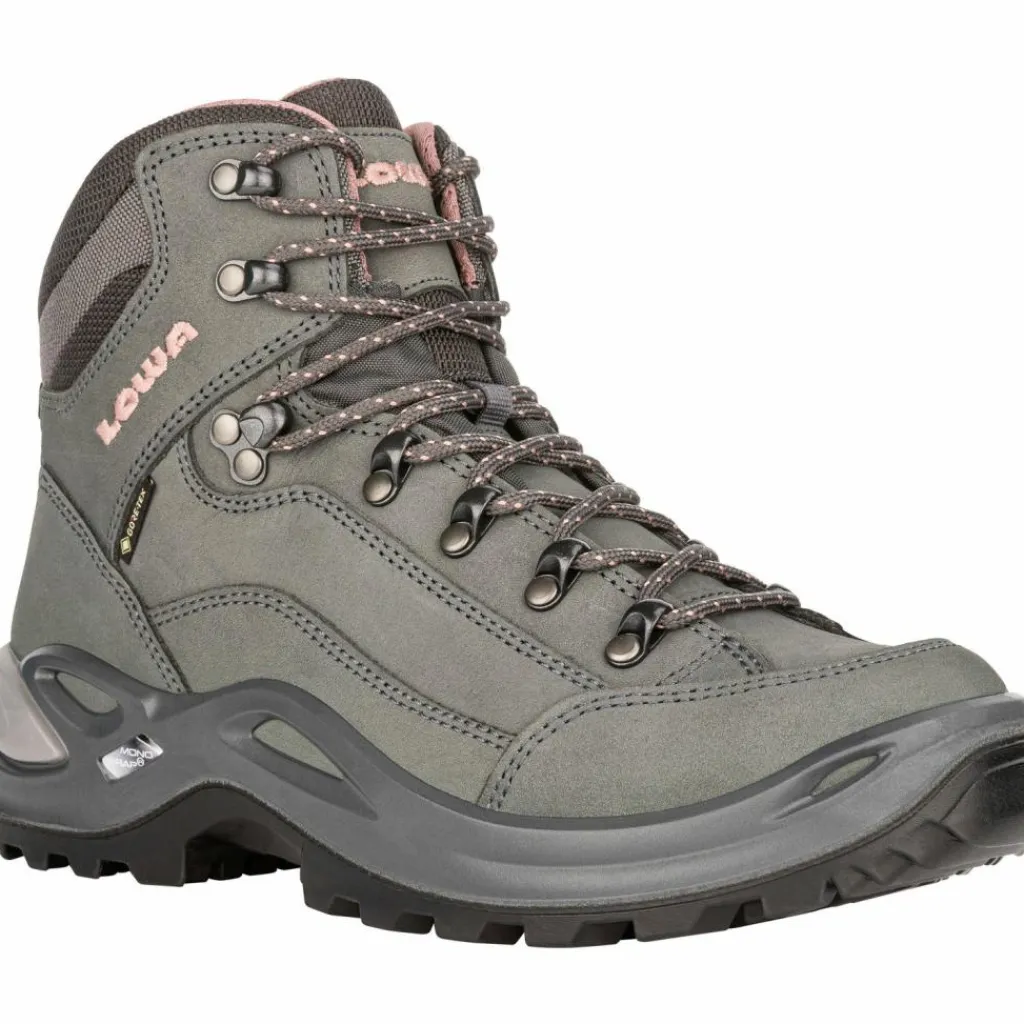 Lowa Wanderschuhe<· GTX Renegade Mid graphit-rose