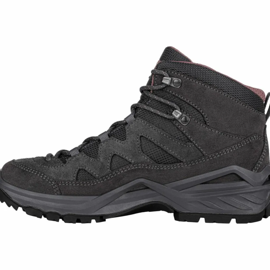 Lowa Wandern|Wandern<· GTX SIRKOS EVO MID graphit-altrosa