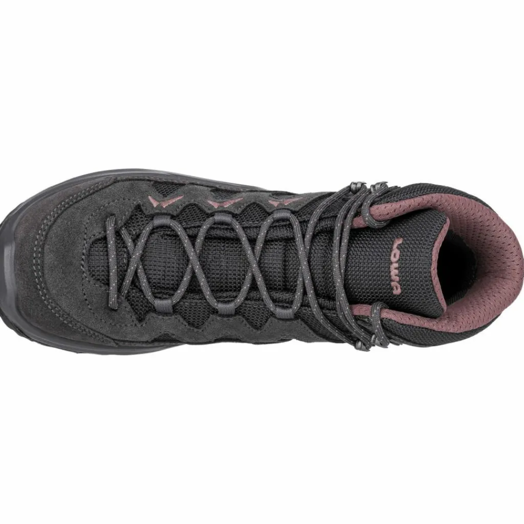 Lowa Wandern|Wandern<· GTX SIRKOS EVO MID graphit-altrosa