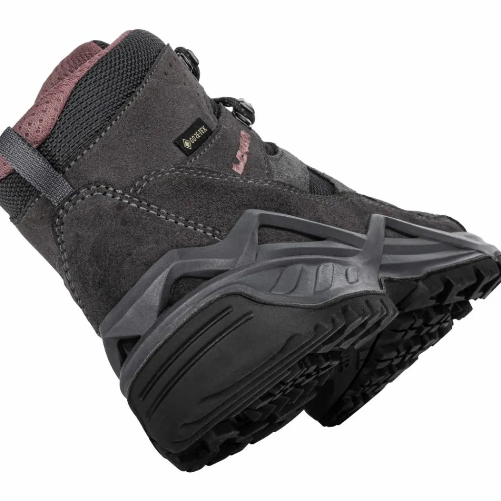 Lowa Wandern|Wandern<· GTX SIRKOS EVO MID graphit-altrosa