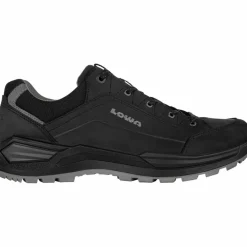 Lowa Wandern|Wandern<· RENEGADE EVO LL LOW schwarz-grau