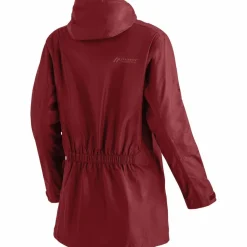 Maier Sports Regenjacken<· Brocken Long W Rot4541