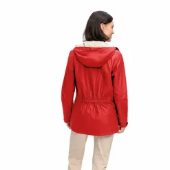 Maier Sports Regenjacken<· Brocken Long W Rot4541