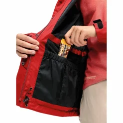 Maier Sports Regenjacken<· Brocken Long W Rot4541