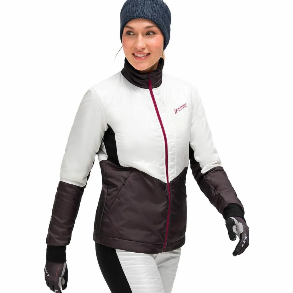 Maier Sports Fleecejacken<· Skjoma Wool Weiß
