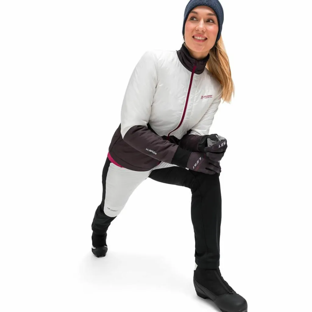 Maier Sports Fleecejacken<· Skjoma Wool Weiß