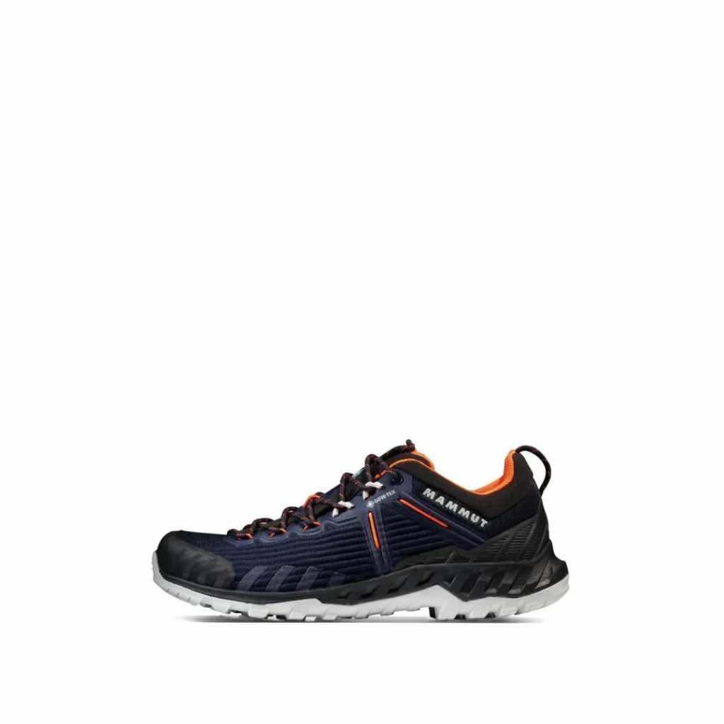 Mammut Wanderschuhe<· Alnasca Knit III Low GTX marine-black