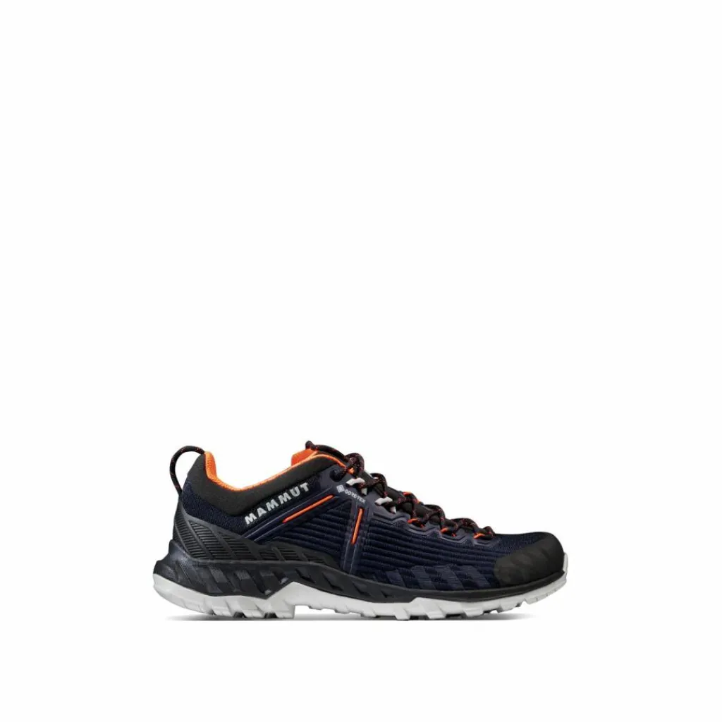 Mammut Wanderschuhe<· Alnasca Knit III Low GTX marine-black