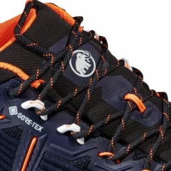 Mammut Wanderschuhe<· Alnasca Knit III Low GTX marine-black