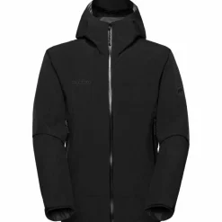 Mammut Regenjacken<· Crag black