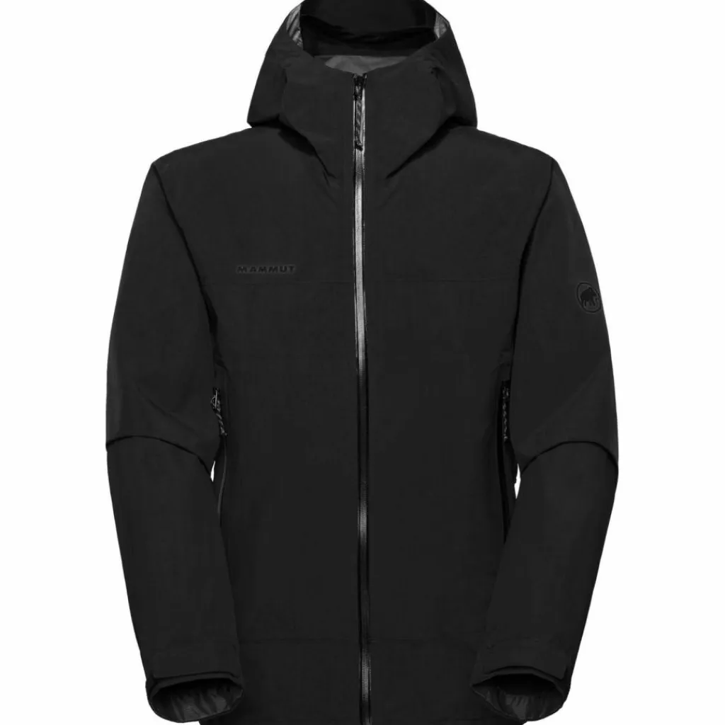 Mammut Regenjacken<· Crag black