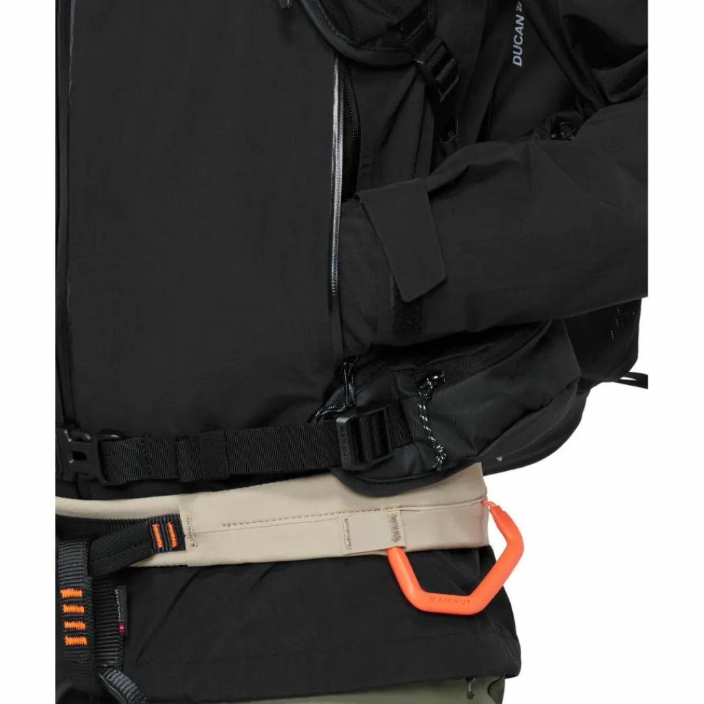 Mammut Regenjacken<· Crag black